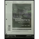 Essential Statistics, Books A La Carte Edition (2nd Edition) - 2nd Edition - by Gould, Robert; Ryan, Colleen N. - ISBN 9780134133362