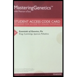 Essentials of Genetics - Masteringgenetic - 9th Edition - by KLUG - ISBN 9780134143699
