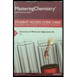 Mastering Chemistry with Pearson eText -- Standalone Access Card -- for Chemistry: A Molecular Approach (4th Edition)