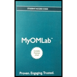 MyLab Operations Management with Pearson eText -- Access Card -- for Operations Management: Sustainability and Supply Chain Management