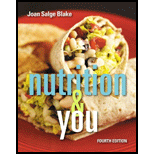 Nutrition & You (4th Edition) - 4th Edition - by Joan Salge Blake - ISBN 9780134167541