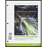 Principles of Chemistry: A Molecular Approach, Books a la Carte Edition; Modified Mastering Chemistry with Pearson eText - ValuePack Access Card - Chemistry: A Molecular Approach (3rd Edition)