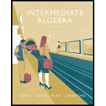 Intermediate Algebra (8th Edition) - 8th Edition - by John Tobey Jr., Jeffrey Slater, Jamie Blair, Jenny Crawford - ISBN 9780134178967