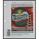 Intermediate Algebra For College Students, Books A La Carte Edition (7th Edition) - 7th Edition - by Robert F. Blitzer - ISBN 9780134180175
