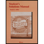 Introductory and Intermediate Algebra for College Students - Student Solutions Manual - 5th Edition - by Blitzer - ISBN 9780134180915