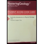 Masteringgeology With Pearson Etext -- Valuepack Access Card -- For Earth: An Introduction To Physical Geology