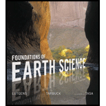 Foundations of Earth Science (8th Edition) - 8th Edition - by Frederick K. Lutgens, Edward J. Tarbuck, Dennis G. Tasa - ISBN 9780134184814