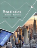 EBK STATISTICS FOR BUSINESS AND ECONOMI - 12th Edition - by Sincich - ISBN 9780134189888