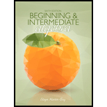 Beginning & Intermediate Algebra (6th Edition)