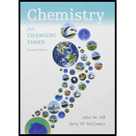 Chemistry For Changing Times and Modified Mastering Chemistry with Pearson eText -- ValuePack Access Card (14th Edition)