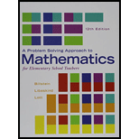 Problem Solving Approach to Mathematics for Elementary School Teachers; Activities Manual; MyLab Math -- Glue-in Access Card; MyLab Math Inside Star Sticker (12th Edition) - 12th Edition - by Rick Billstein, Shlomo Libeskind, Johnny Lott - ISBN 9780134204512