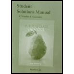 Student's Solutions Manual for Intermediate Algebra - 7th Edition - by Elayn Martin-Gay - ISBN 9780134208824