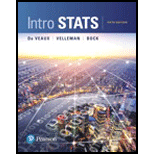 Intro Stats (5th Edition) - 5th Edition - by Richard D. De Veaux, Paul F. Velleman, David E. Bock - ISBN 9780134210223