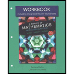 Survey of Mathematics with Applications - Workbook With Access