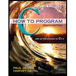 C How To Program Plus Mylab Programming With Pearson Etext -- Access Card Package (8th Edition)