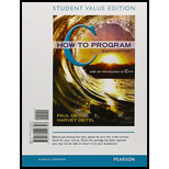 C How To Program, Student Value Edition Plus Myprogramminglab With Pearson Etext -- Access Card Package (8th Edition)