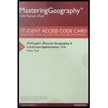 McKnight's Physical Geography: A Landscape Appreciation - MasteringGeography - 12th Edition - by Hess - ISBN 9780134245157