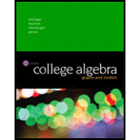 EBK COLLEGE ALGEBRA