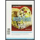 Nutrition & You, Books A La Carte Plus Mastering Nutrition With Mydietanalysis With Pearson Etext -- Access Card Package (4th Edition)