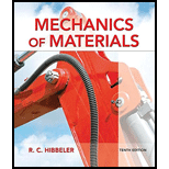 Mechanics of Materials (10th Edition) - 10th Edition - by Russell C. Hibbeler - ISBN 9780134319650