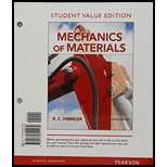 Mechanics of Materials, Student Value Edition Plus Mastering Engineering with Pearson eText -- Access Card Package (10th Edition) - 10th Edition - by Russell C. Hibbeler - ISBN 9780134326054