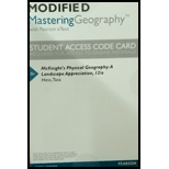 McKnight's Physical Geography: A Landscape Appreciation - eText - 12th Edition - by Hess - ISBN 9780134326207