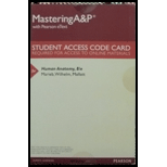 MasteringA&P with Pearson eText -- ValuePack Access Card -- for Human Anatomy