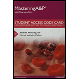 Mastering A&P with Pearson eText -- Standalone Access Card -- for Human Anatomy (8th Edition)