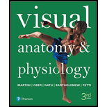 Visual Anatomy & Physiology (3rd Edition) - 3rd Edition - by Frederic H. Martini, William C. Ober, Judi L. Nath, Edwin F. Bartholomew, Kevin F. Petti - ISBN 9780134394695