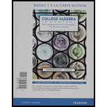 College Algebra in Context, Books a la Carte Edition plus MyLab Math with Pearson eText -- Access Card Package (5th Edition) - 5th Edition - by Ronald J. Harshbarger, Lisa S. Yocco - ISBN 9780134397016