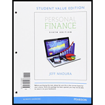 Personal Finance, Student Value Edition Plus MyLab Finance with Pearson eText -- Access Card Package (6th Edition) - 6th Edition - by Jeff Madura - ISBN 9780134426839