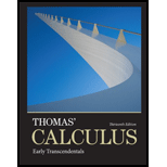 EBK THOMAS' CALCULUS - 13th Edition - by Hass - ISBN 9780134429779