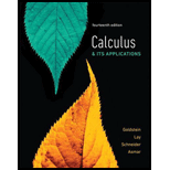 Calculus & Its Applications (14th Edition)