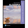 Elementary Algebra: Concepts and Applications (10th Edition)