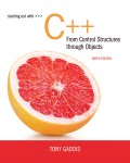 Starting Out with C++ from Control Structures to Objects (9th Edition)