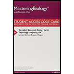 Mastering Biology with Pearson eText - Standalone Access Card - for Campbell Biology (11th Edition) - 11th Edition - by Lisa A. Urry, Michael L. Cain, Steven A. Wasserman, Peter V. Minorsky, Jane B. Reece - ISBN 9780134446523