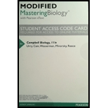 Modified MasteringBiology with Pearson eText -- ValuePack Access Card -- for Campbell Biology
