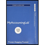 MyLab Accounting with Pearson eText -- Access Card -- for Horngren's Financial & Managerial Accounting, The Financial Chapters - 6th Edition - by Tracie L. Miller-Nobles, Brenda L. Mattison, Ella Mae Matsumura - ISBN 9780134461656