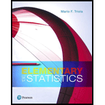 Elementary Statistics (13th Edition) - 13th Edition - by Mario F. Triola - ISBN 9780134462455