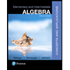 Elementary and Intermediate Algebra: Concepts and Applications (7th Edition)