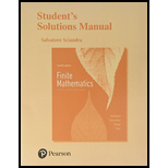 Student's Solutions Manual for Finite Mathematics & Its Applications