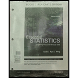Essential Statistics, Books a la Carte Edition Plus MyLab Statistics with Pearson eText - Access Card Package (2nd Edition)