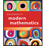 Excursions in Modern Mathematics, Books a la carte edition (9th Edition) - 9th Edition - by Peter Tannenbaum - ISBN 9780134469041