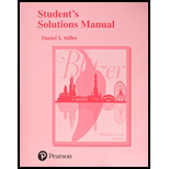 Student's Solutions Manual For Precalculus - 6th Edition - by Robert F. Blitzer - ISBN 9780134470030