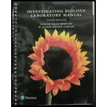 Investigating Biology Laboratory Manual (9th Edition) - 9th Edition - by Lisa A. Urry, Michael L. Cain, Steven A. Wasserman, Peter V. Minorsky, Jane B. Reece, Judith Giles Morgan, M. Eloise Brown Carter - ISBN 9780134473468