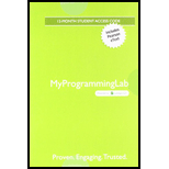 MyLab Programming with Pearson eText -- Access Card -- for Starting Out with C++ from Control Structures to Objects (My Programming Lab)