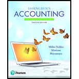 Horngren's Accounting (12th Edition) - 12th Edition - by Tracie L. Miller-Nobles, Brenda L. Mattison, Ella Mae Matsumura - ISBN 9780134486444
