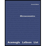 Microeconomics (2nd Edition) (Pearson Series in Economics) - 2nd Edition - by Daron Acemoglu, David Laibson, John List - ISBN 9780134492049