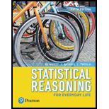 Statistical Reasoning for Everyday Life (5th Edition) - 5th Edition - by Jeff Bennett, William L. Briggs, Mario F. Triola - ISBN 9780134494043