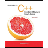 Starting Out with C++ from Control Structures to Objects (9th Edition)